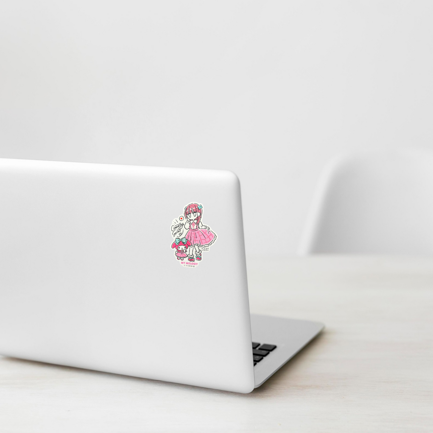 Sanrio My Melody & Girl ✦ B-Side Label Sticker