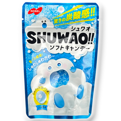 Nobel SHUWAO!! Fizzy Candy ✦ Soda ✦ Japanese Candy