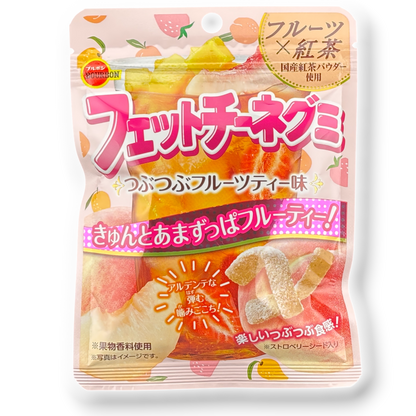 Bourbon ✦ Fettuccine Gummy ✦ Peach Fruit Tea