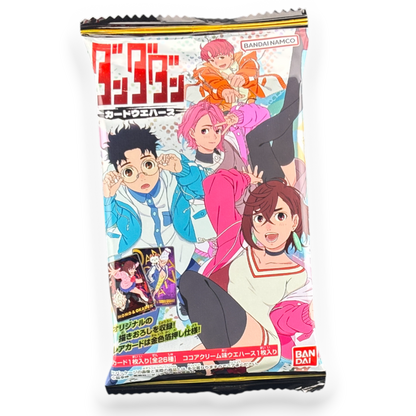 Bandai ✦ Oblea y tarjeta coleccionable Dandadan ✦ Crema de cacao