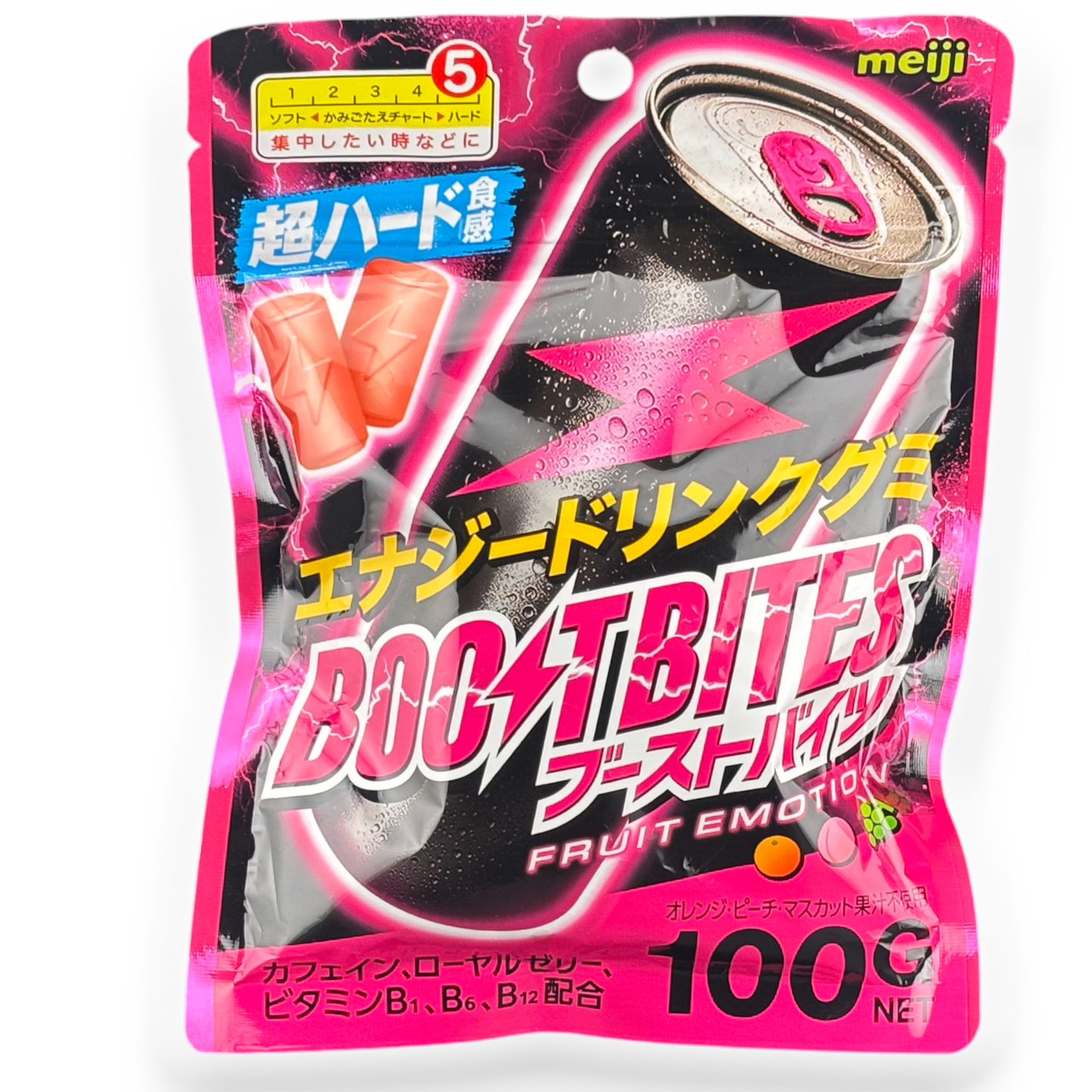 Meiji BOOST BITES Fruit Emotion Gummy ✦ Mixed Fruit ✦ Japanese Candy