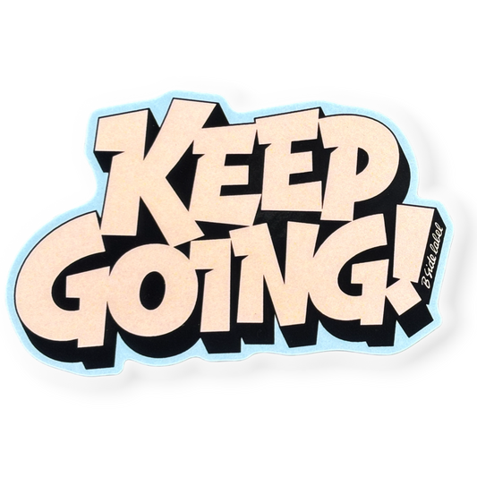 Keep Going! ✦ B-Side Label Sticker