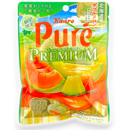 Kanro ✦ Puré Premium Gummy ✦ Hokkaido Melons