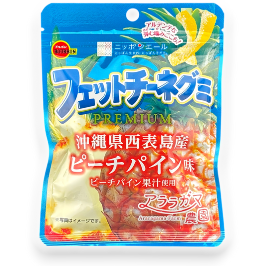 Bourbon ✦ Premium Fettuccine Gummy ✦ Peach & Pineapple