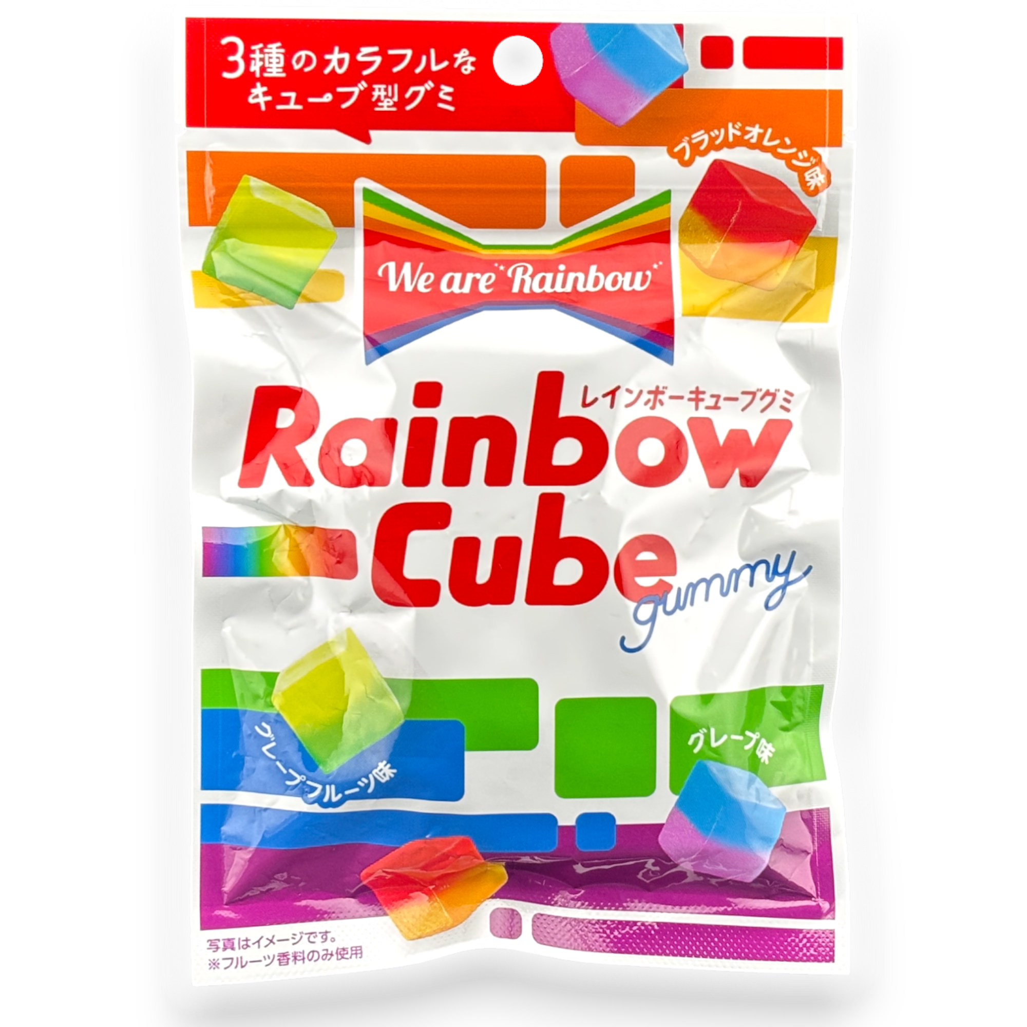 Crete ✦ Rainbow Cube Gummy ✦ Mixed Fruit
