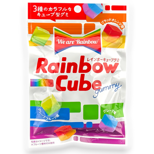 Crete ✦ Rainbow Cube Gummy ✦ Mixed Fruit