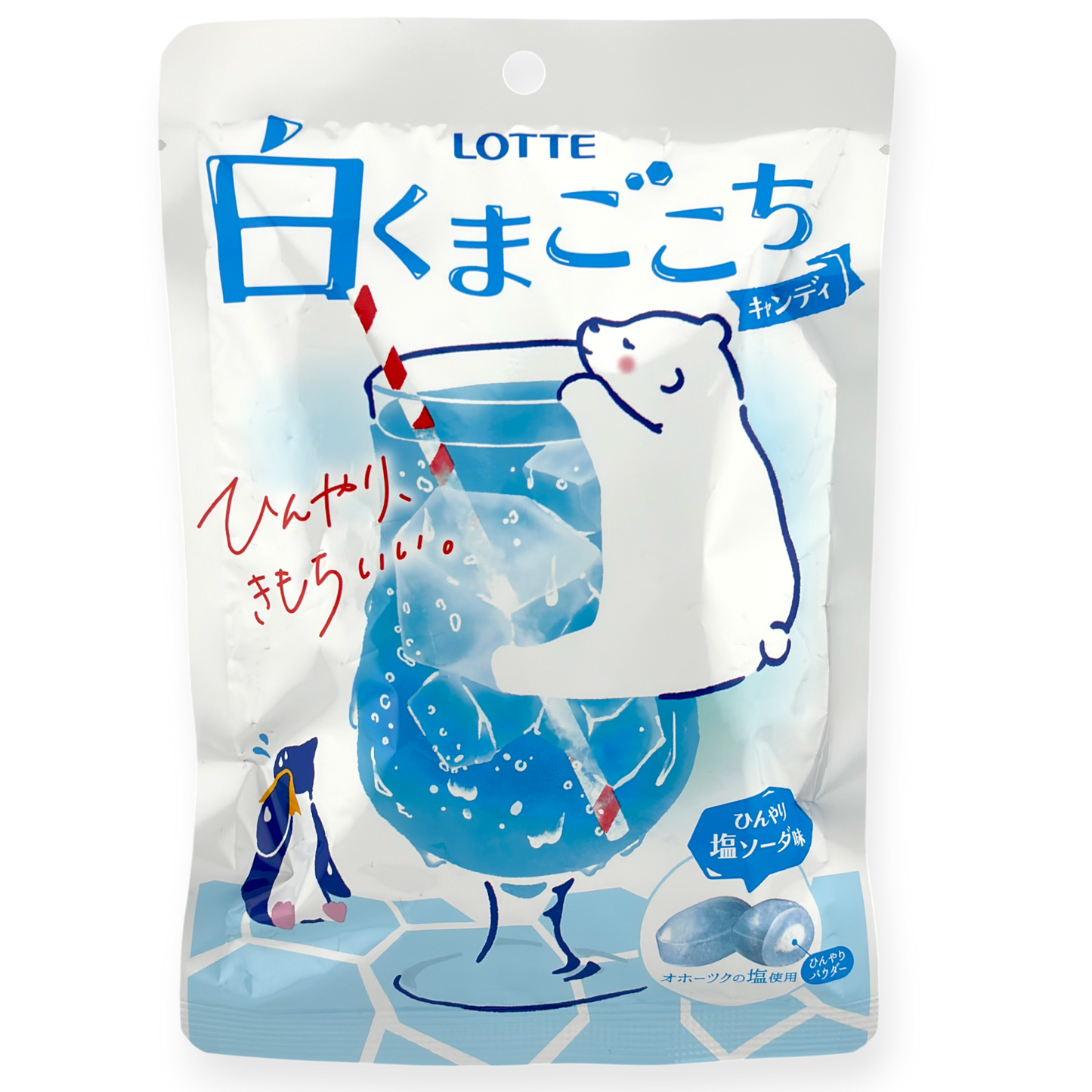 Lotte Polar Bear Salted Candy ✦ Chilled Soda ✦ Japanese Candy