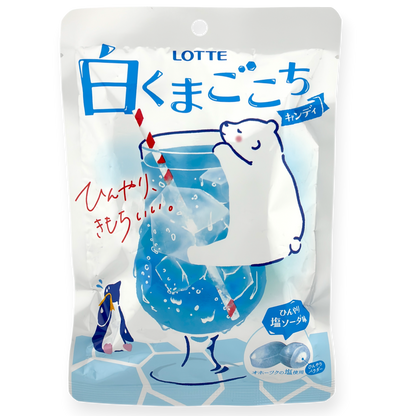 Lotte Polar Bear Salted Candy ✦ Chilled Soda ✦ Japanese Candy