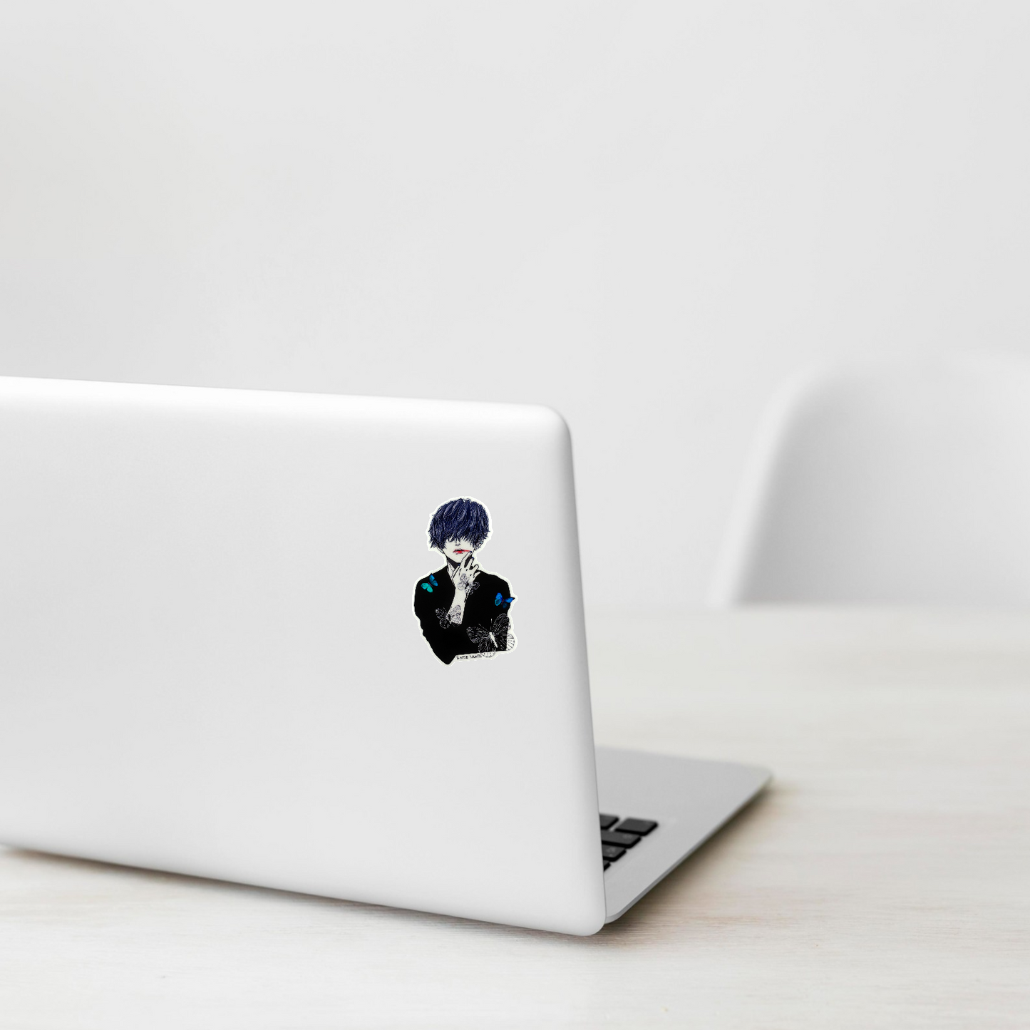 Butterflies, Lipstick... Boy ✦ B-Side Label Sticker