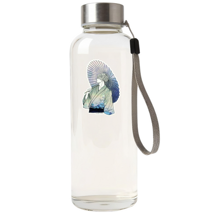 Silver Hair Umbrella Boy ✦ B-Side Label Sticker