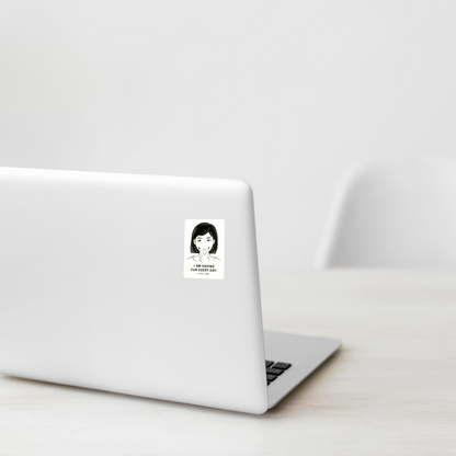 Fun, Bob-Cut Girlie ✦ B-Side Label Sticker