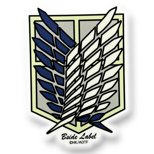 Attack on Titan Emblem ✦ B-Side Label Sticker