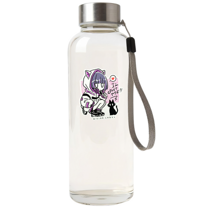 Purple Girl & Kitten, Just Me ✦ B-Side Label Sticker