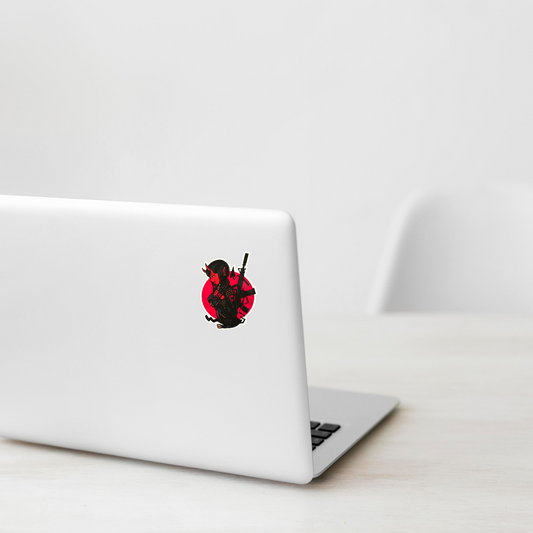 Red Devil Girlie ✦ B-Side Label Sticker