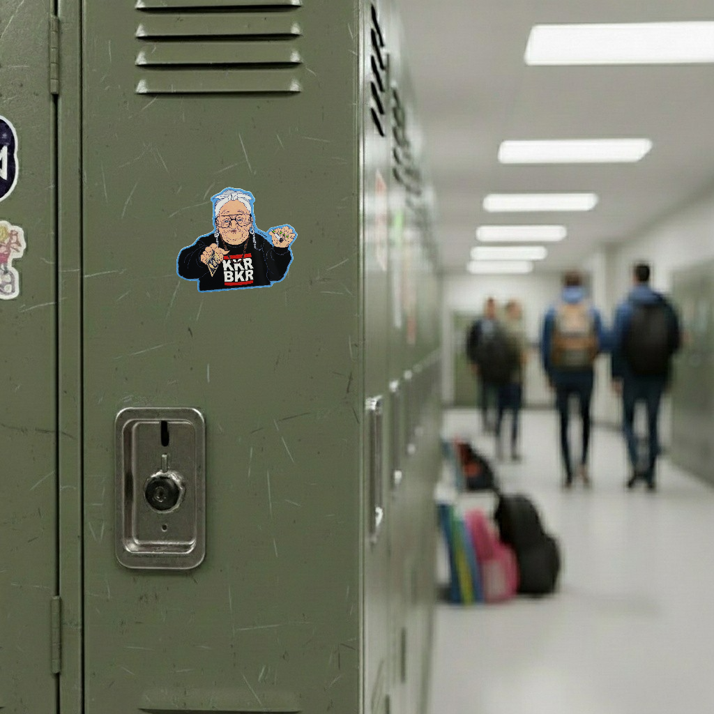 Gangster Grandmother ✦ B-Side Label Sticker