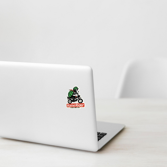 Turtle Kame Rider ✦ B-Side Label Sticker