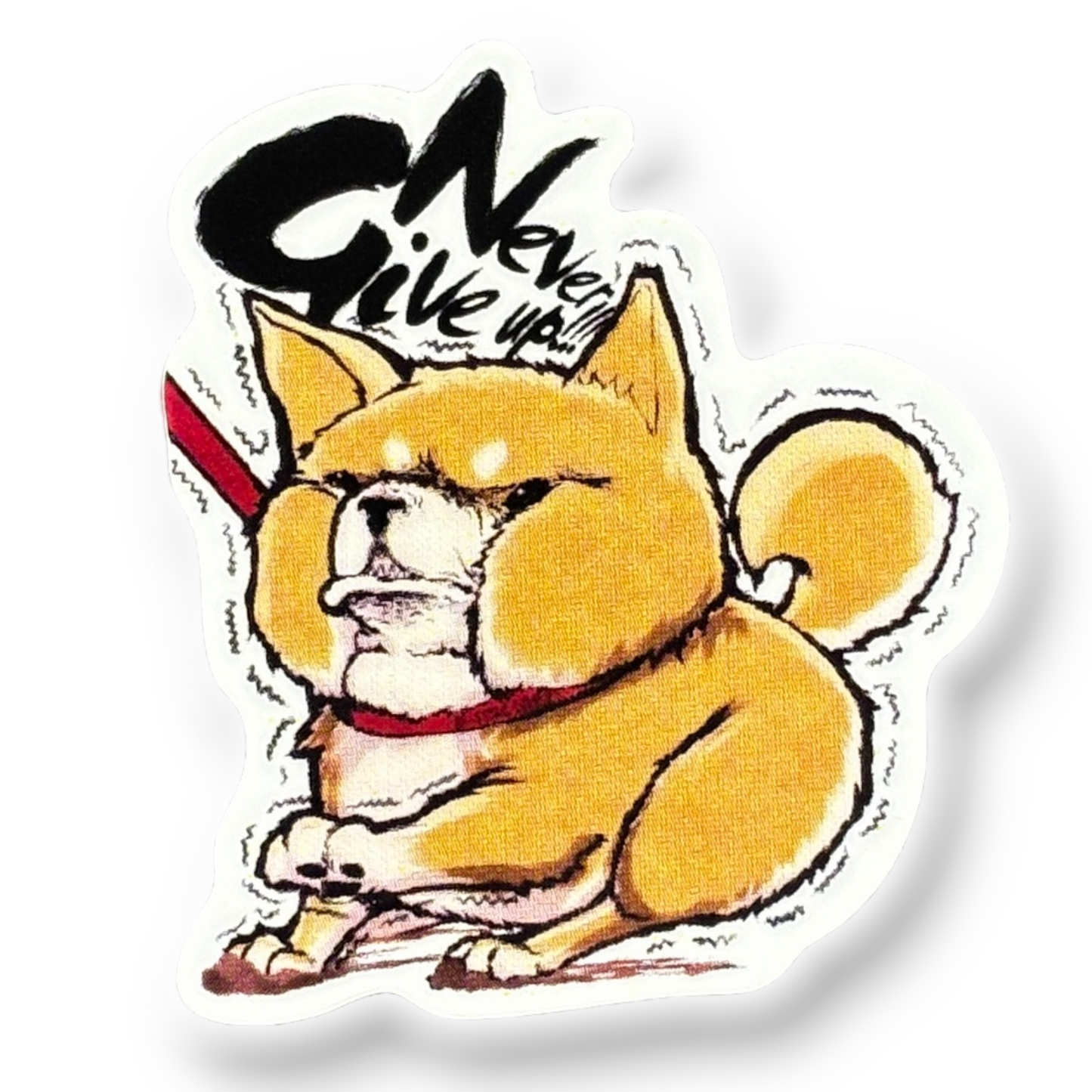 Stubborn Shiba Inu Pupy ✦ B-Side Label Sticker