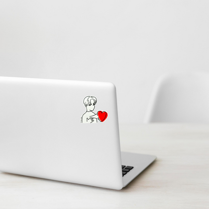 Big-Heart Boy ✦ B-Side Label Sticker