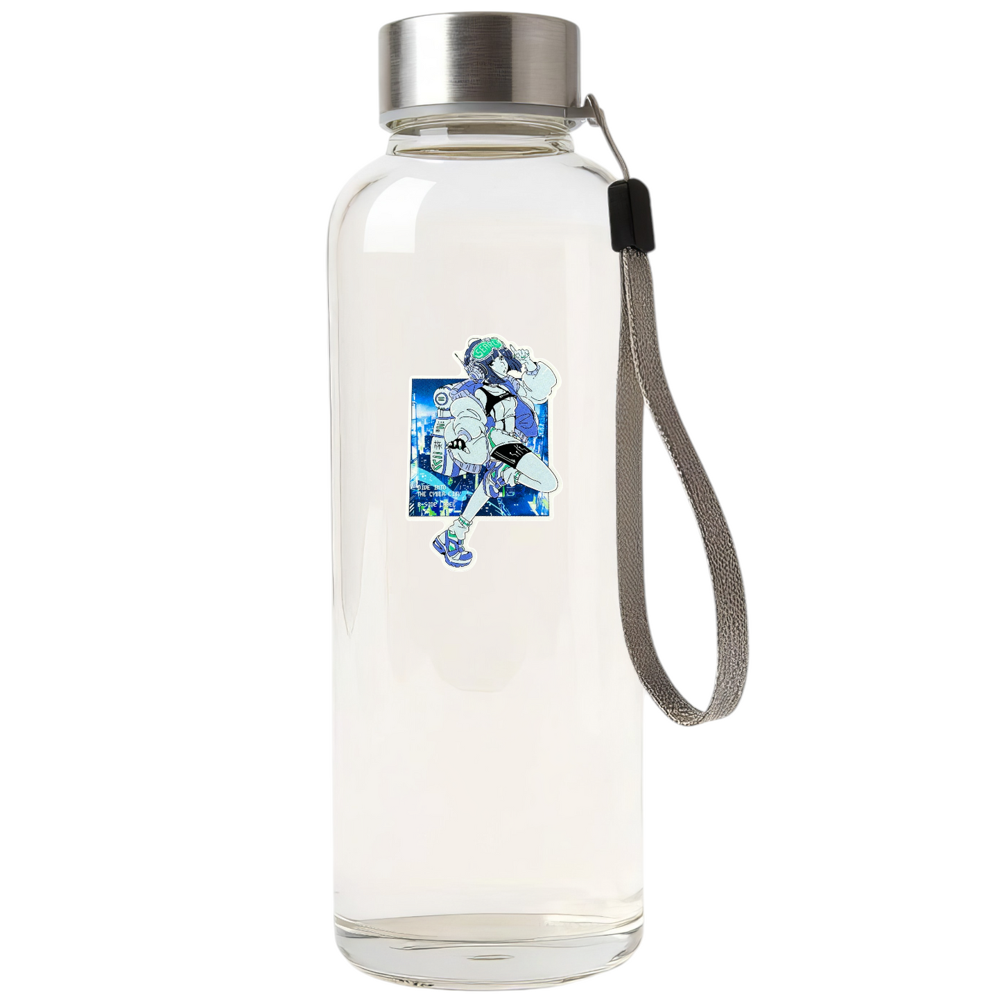 CYBER City Girl  ✦ B-Side Label Sticker