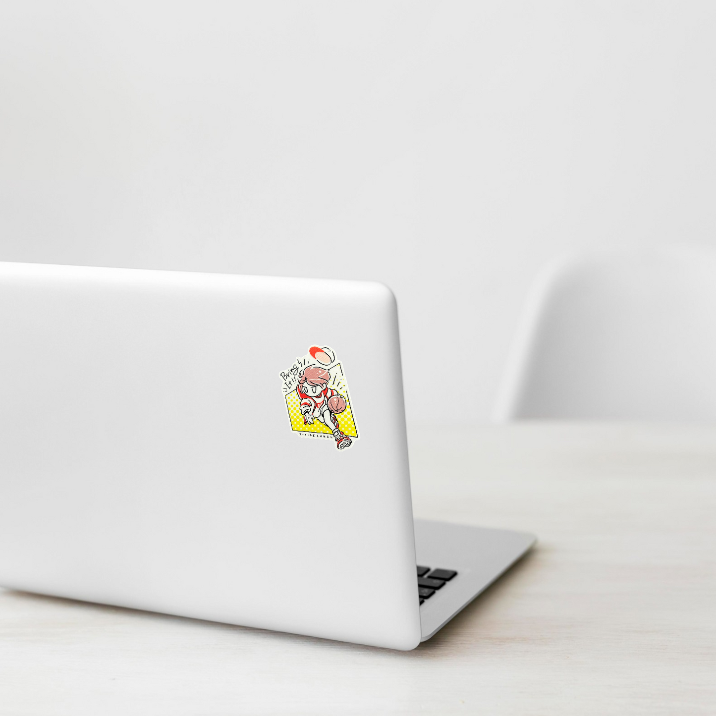 Basketball Girlie... Bring It ✦ B-Side Label Sticker