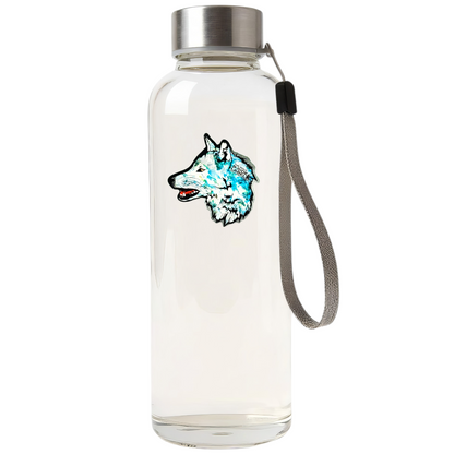 Colorful Wolf Head ✦ B-Side Label Sticker