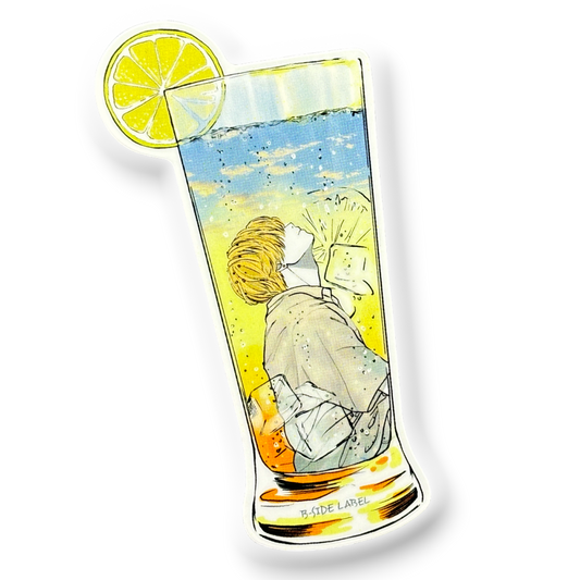 Lemon Summer Man Drink ✦ B-Side Label Sticker