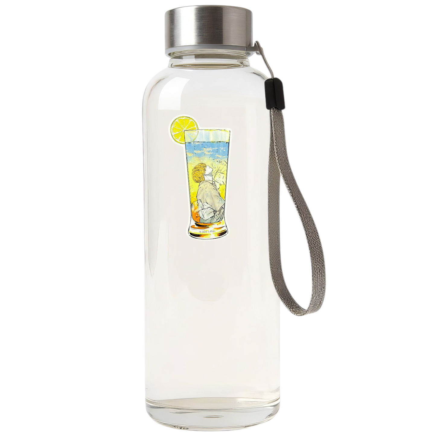 Lemon Summer Man Drink ✦ B-Side Label Sticker