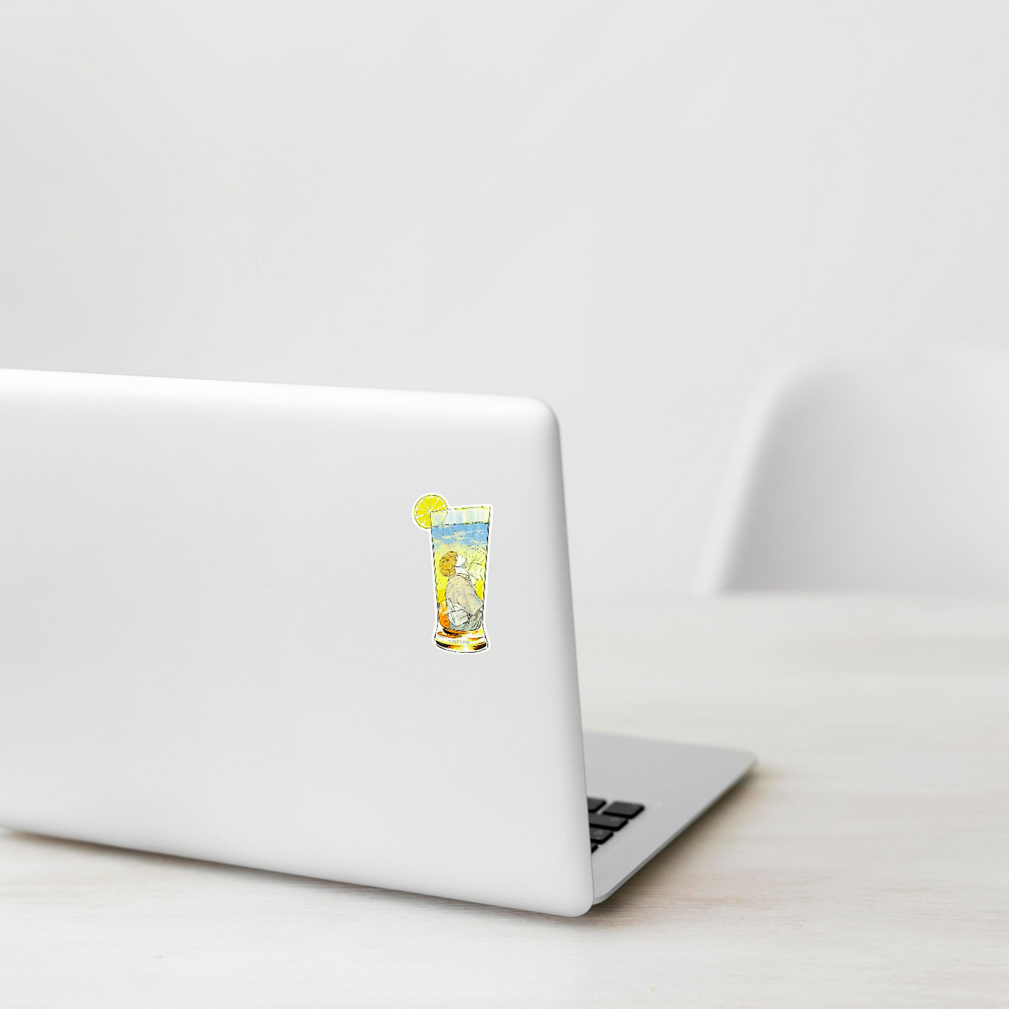 Lemon Summer Man Drink ✦ B-Side Label Sticker