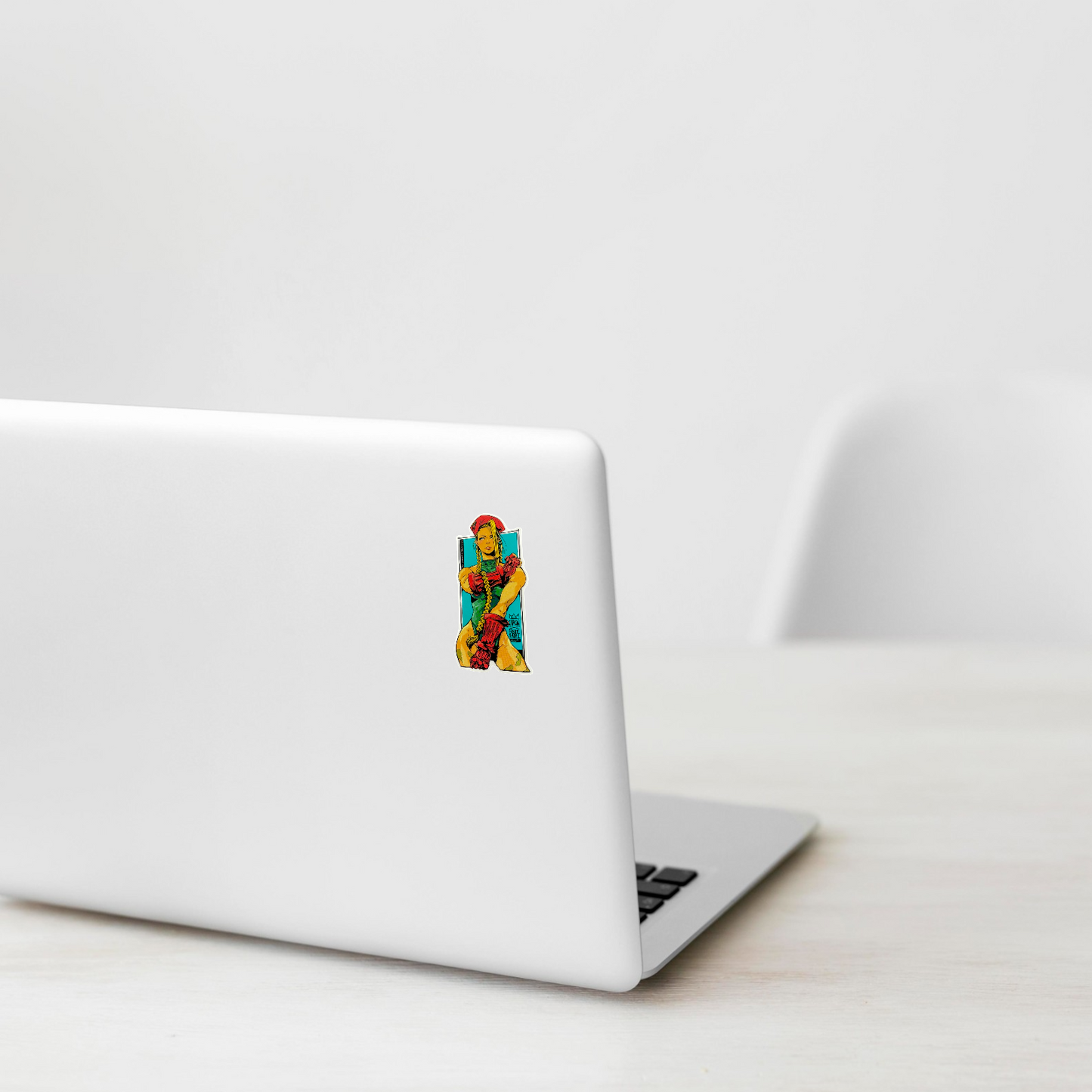 Street Fighter Cammy (Classic Pose) ✦ B-Side Label Sticker
