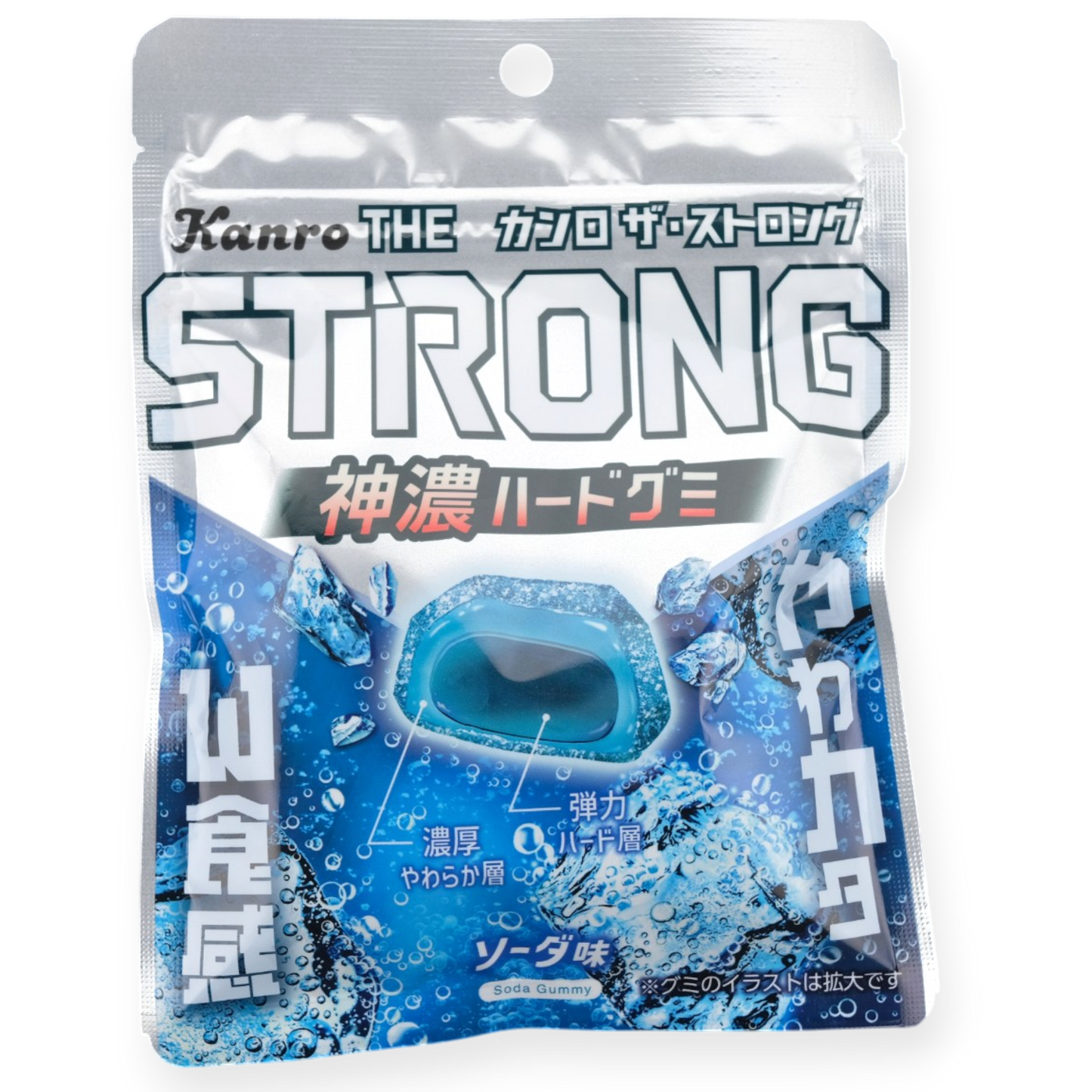 Kanro THE STRONG Gummy ✦ Soda ✦ Japanese Candy