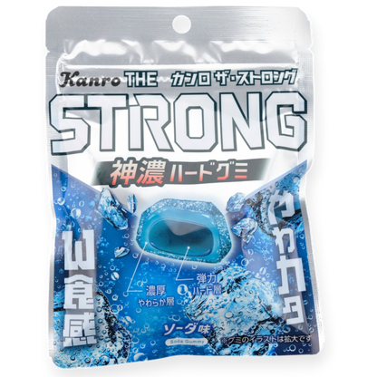 Kanro THE STRONG Gummy ✦ Soda ✦ Japanese Candy