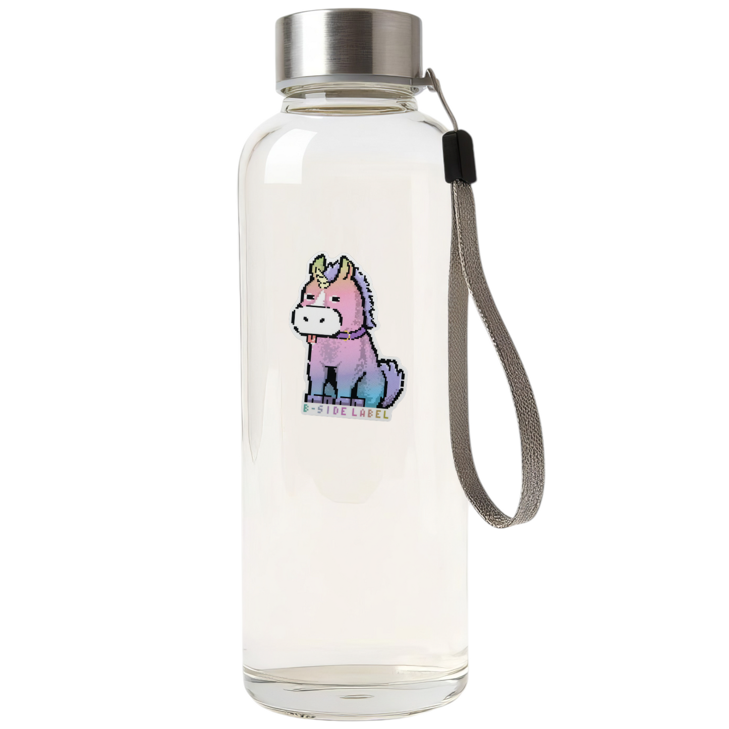Pixel Pastel Unicorn ✦ B-Side Label Adhesivo