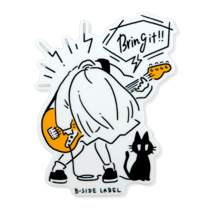 Bring It!! Guitar Girlie ✦ B-Side Label Sticker