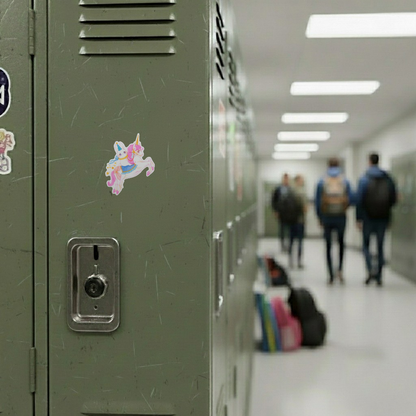 Dreamy Unicorn & Bunny ✦ B-Side Label Sticker