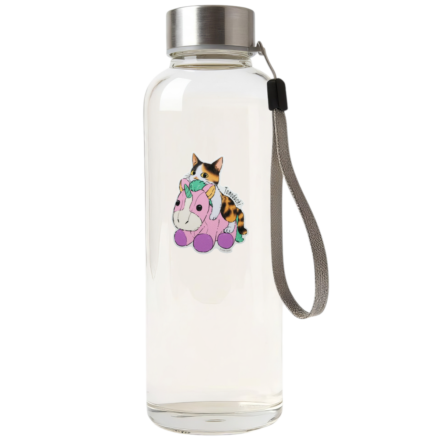 Cute Cat & Unicorn ✦ B-Side Label Sticker