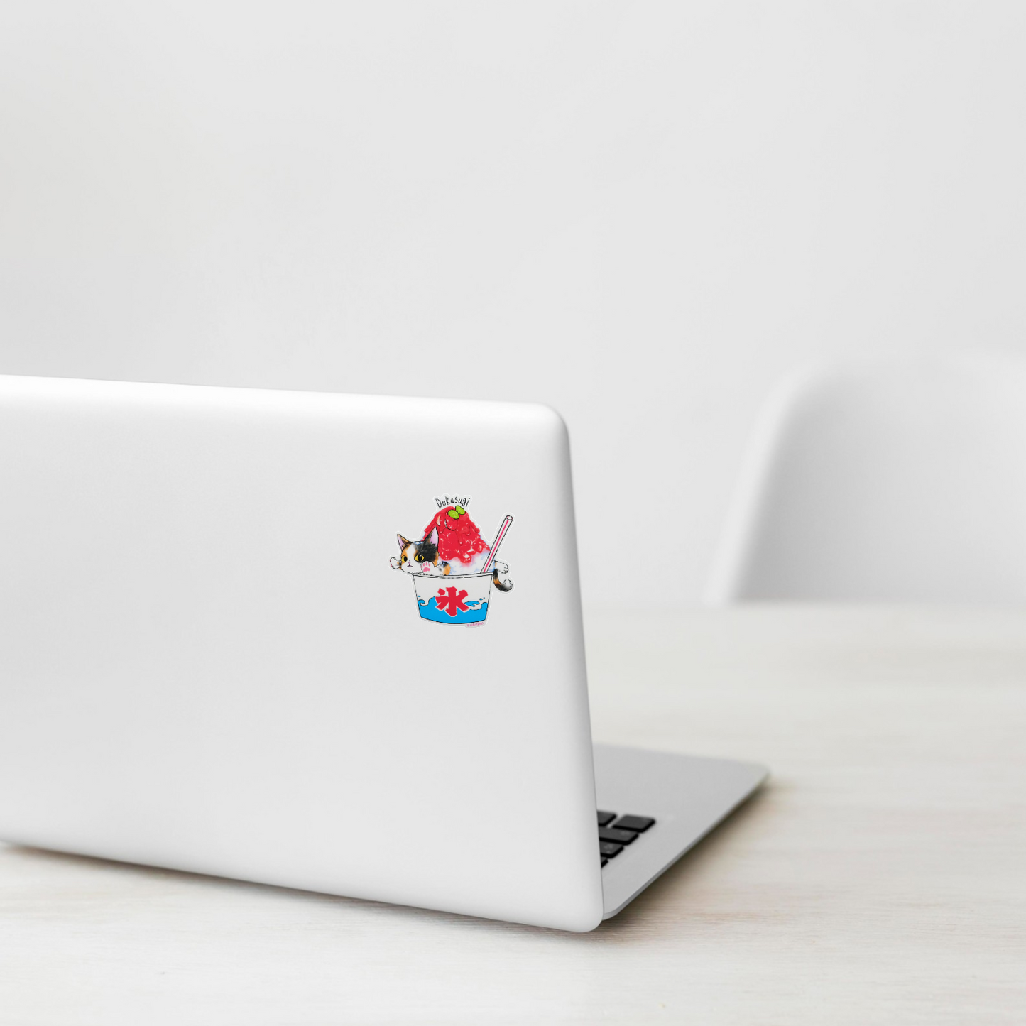 Frozen Dessert Cat ✦ B-Side Label Sticker