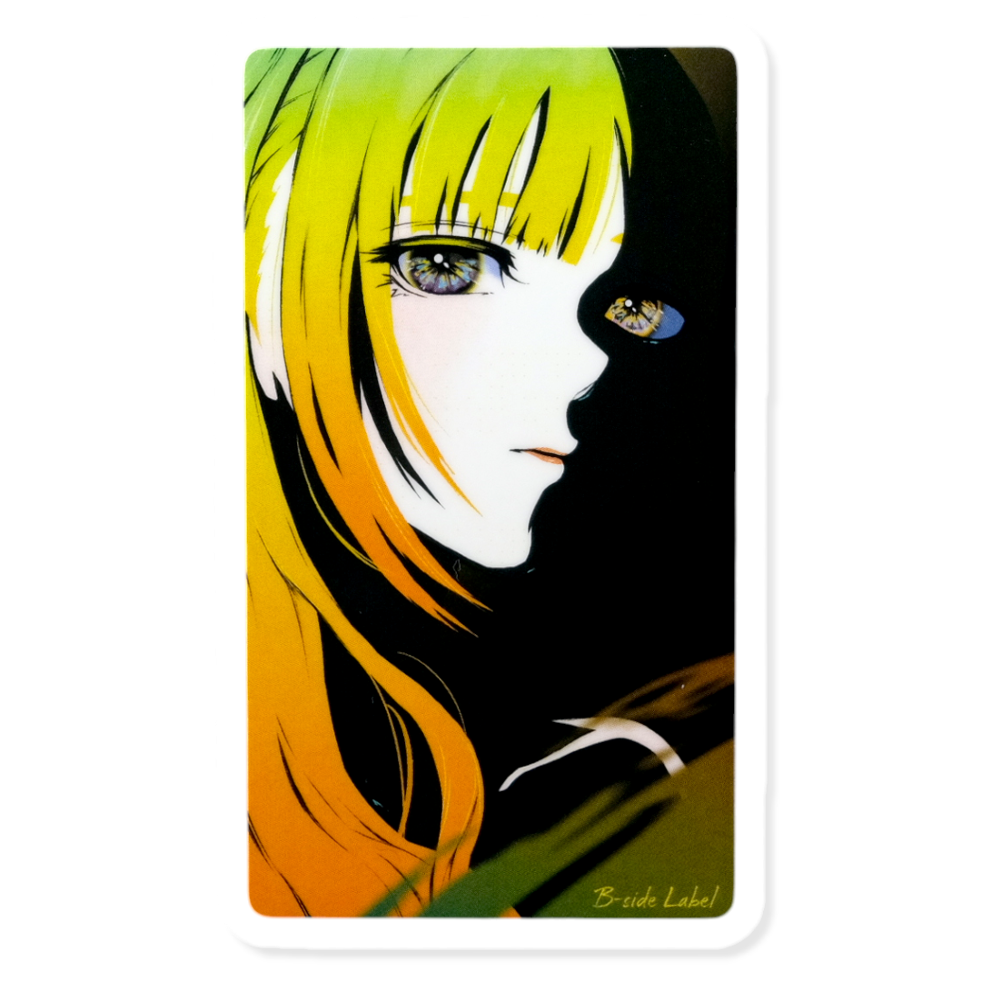 Half-Shadow Girlie 3 ✦ B-Side Label Sticker
