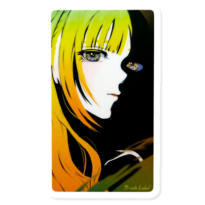 Half-Shadow Girlie 3 ✦ B-Side Label Sticker