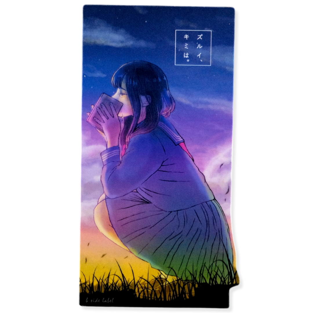 Twilight Reflection Girl ✦ B-Side Label Sticker