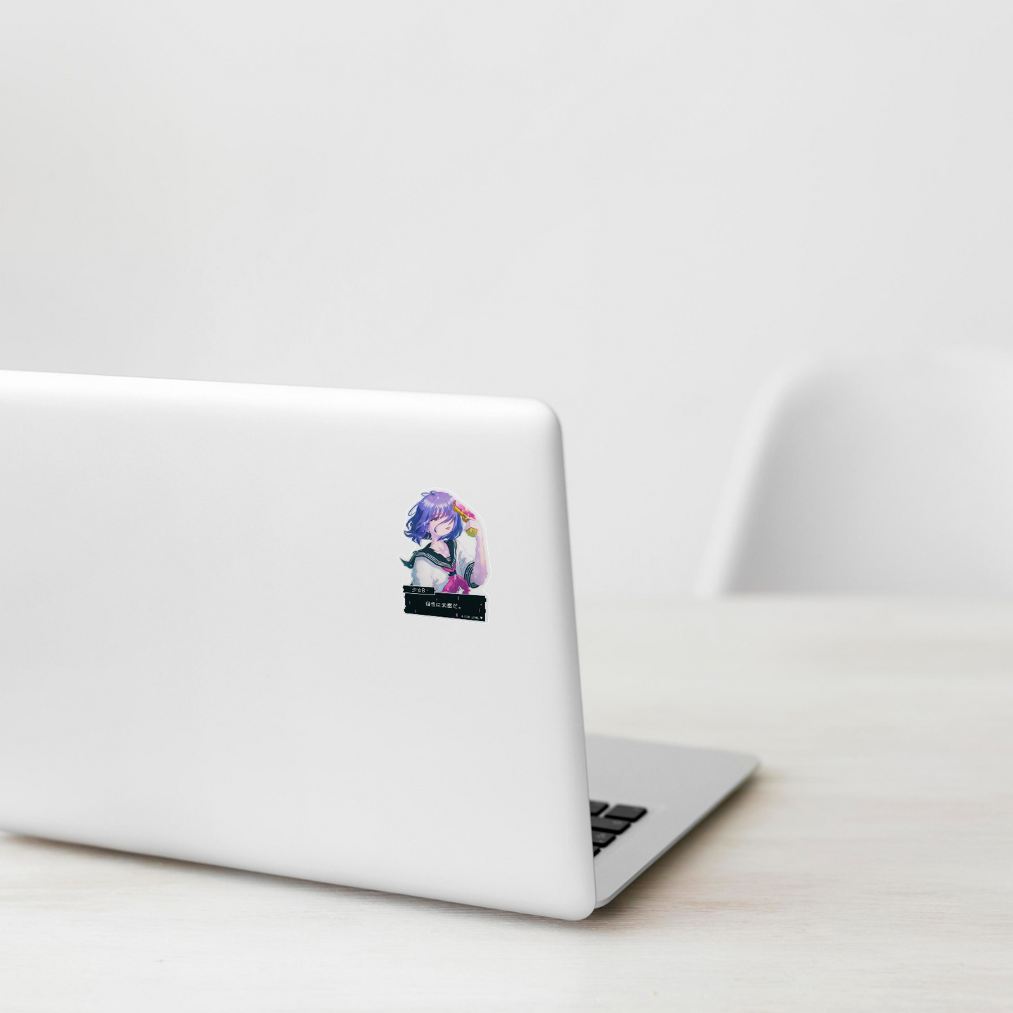 Cyber-School Girlie ✦ B-Side Label Sticker