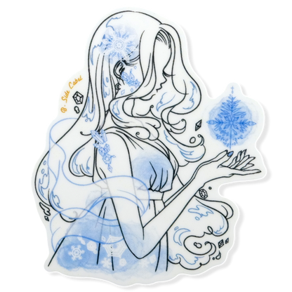 Ice Spirit Magic Girlie ✦ B-Side Label Sticker