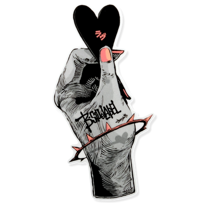Dark Love Grip ✦ B-Side Label Sticker