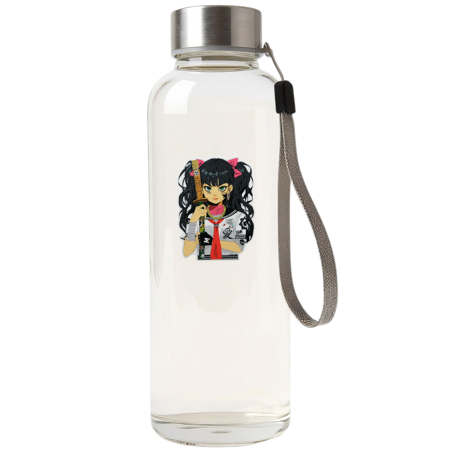 Katana Rebel School Girlie ✦ B-Side Label Sticker