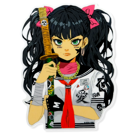 Katana Rebel School Girlie ✦ Etiqueta B-Side