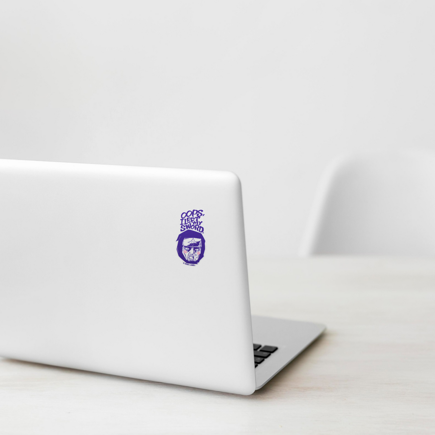Forgetful Purple Ninja ✦ B-Side Label Sticker