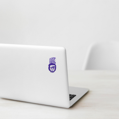 Forgetful Purple Ninja ✦ B-Side Label Sticker