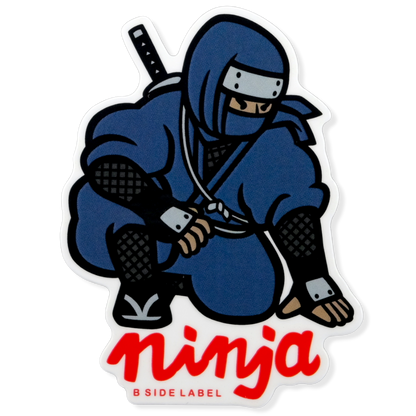 Classic Stealth Ninja ✦ B-Side Label Sticker