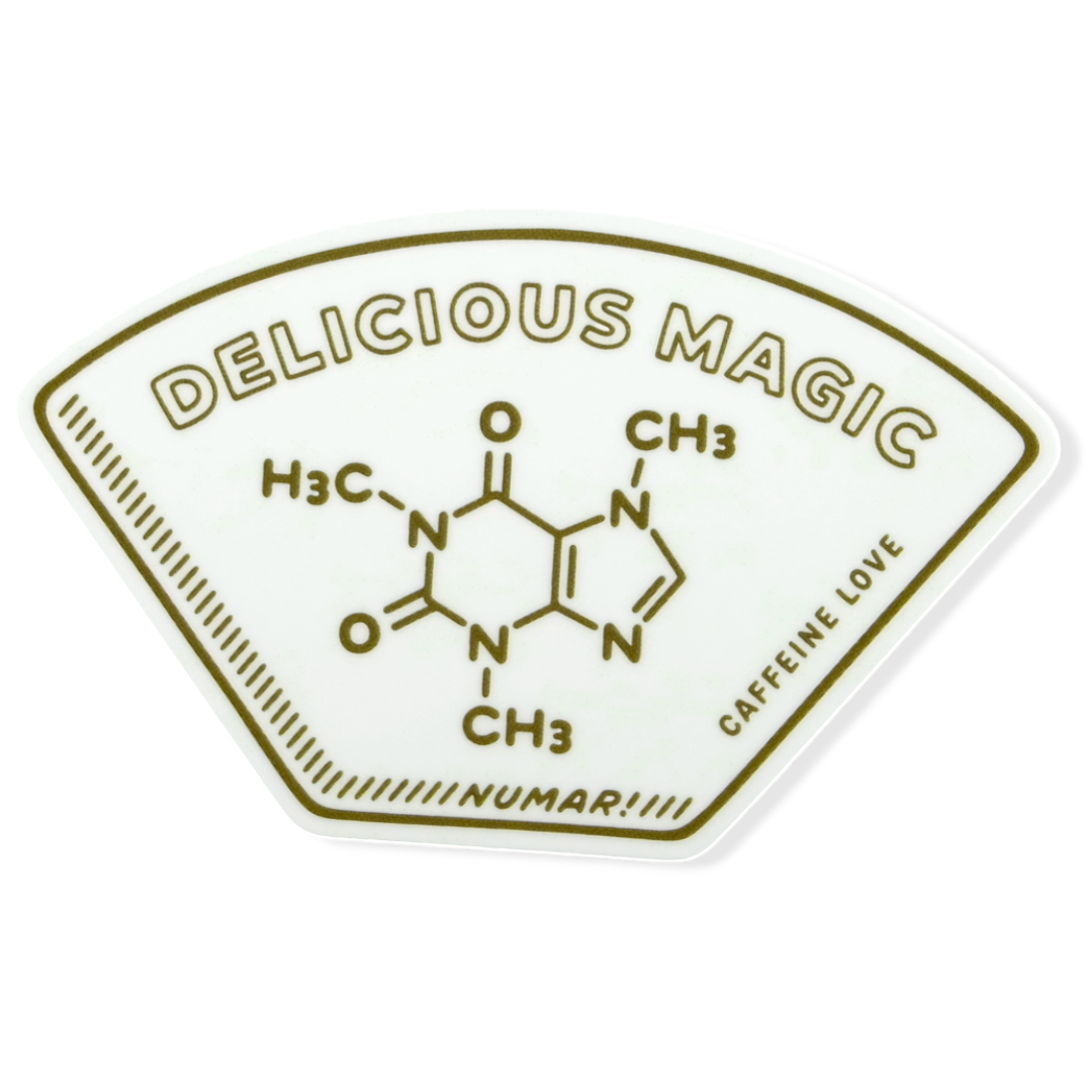 Coffee Chemistry Magic ✦ B-Side Label Sticker