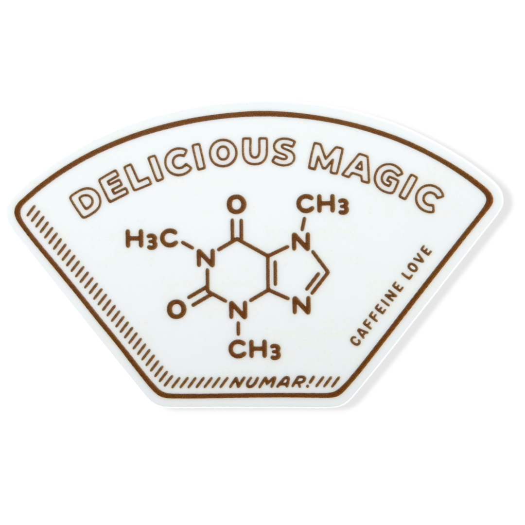 Coffee Chemistry Magic ✦ B-Side Label Sticker