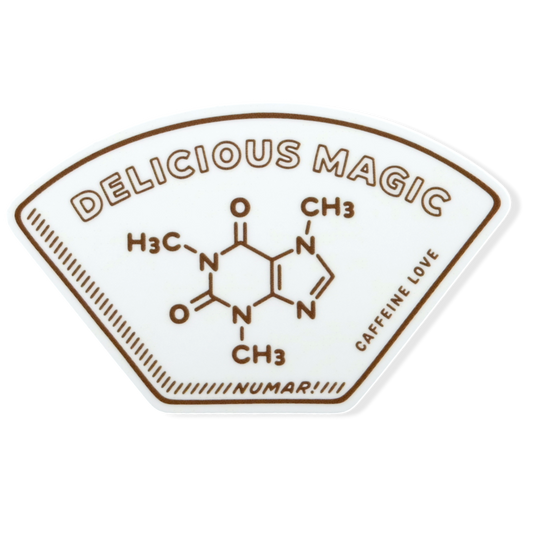 Kaffee-Chemie-Magie ✦ B-Side Label Sticker